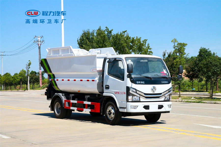 6方東風(fēng)D6自裝卸式垃圾車(后裝無(wú)泄漏) 6方東風(fēng)D6自裝卸式垃圾車(后裝無(wú)泄漏)